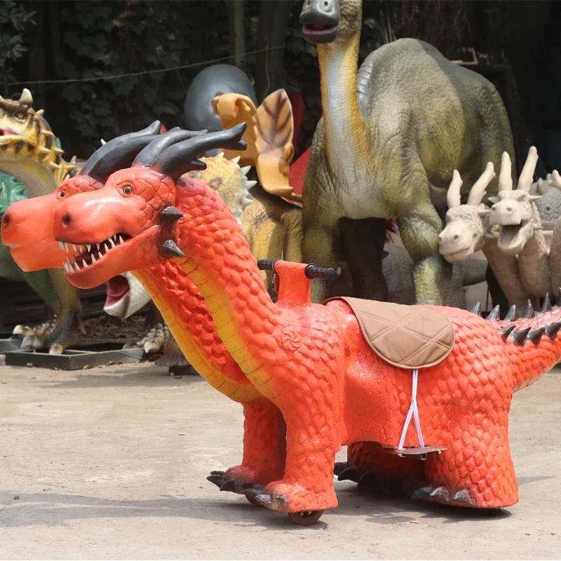 Kids Toys Mall - Coche Eléctrico Grande de Dinosaurio para
