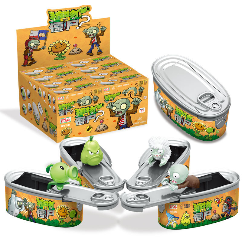 Kids Zombie Toys - Plantas genuinas VS. Zombies sorpresa Zip-Top