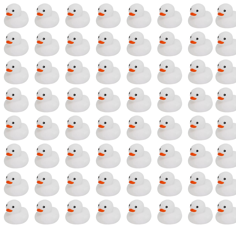 Rubber Duck Bath - 6/12/24 patos de goma blancos al