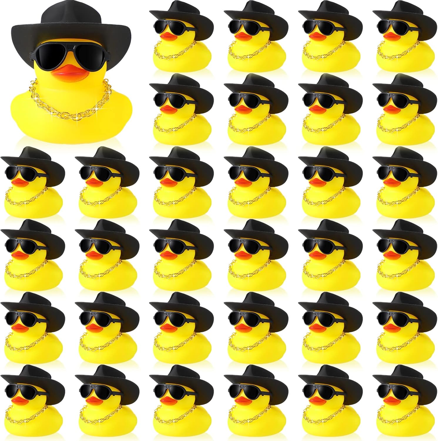 Rubber Duck Bath - 6/12/24 patos de goma vaqueros, mini