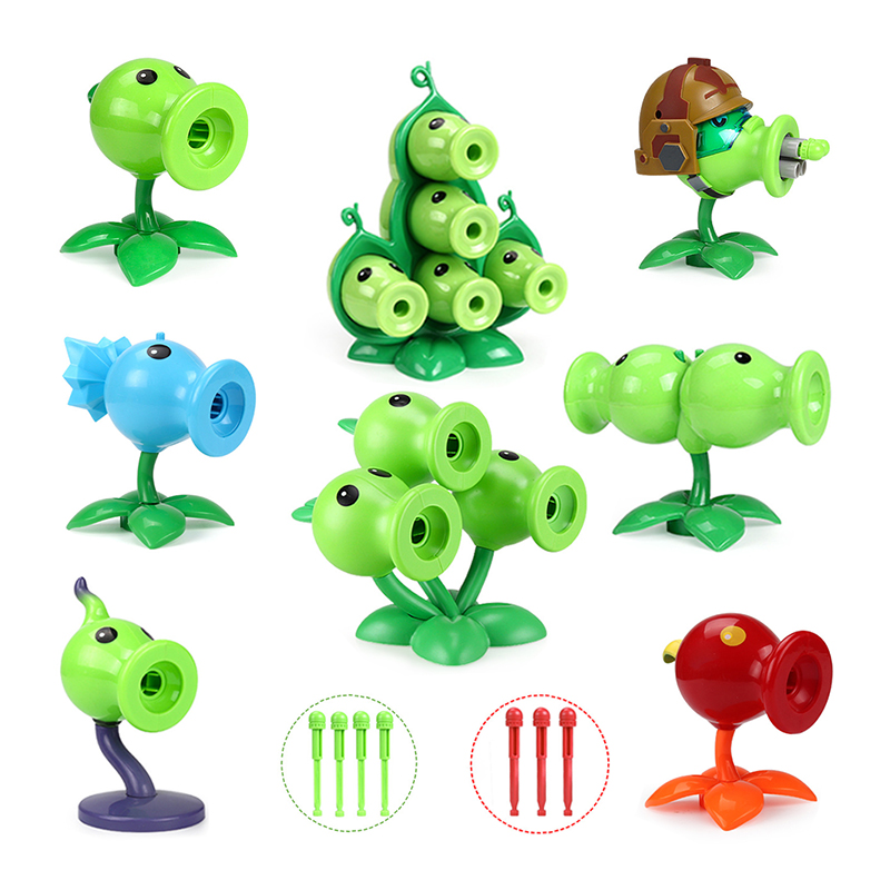 Kids Zombie Toys - 1 unidad Plantas vs. Zombis 2