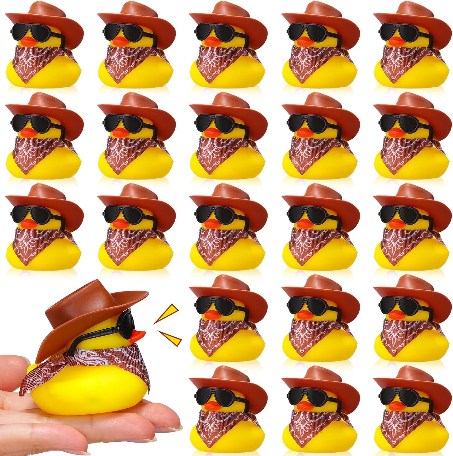 Rubber Duck Bath - Juego de 6/12/24/48 de pato de
