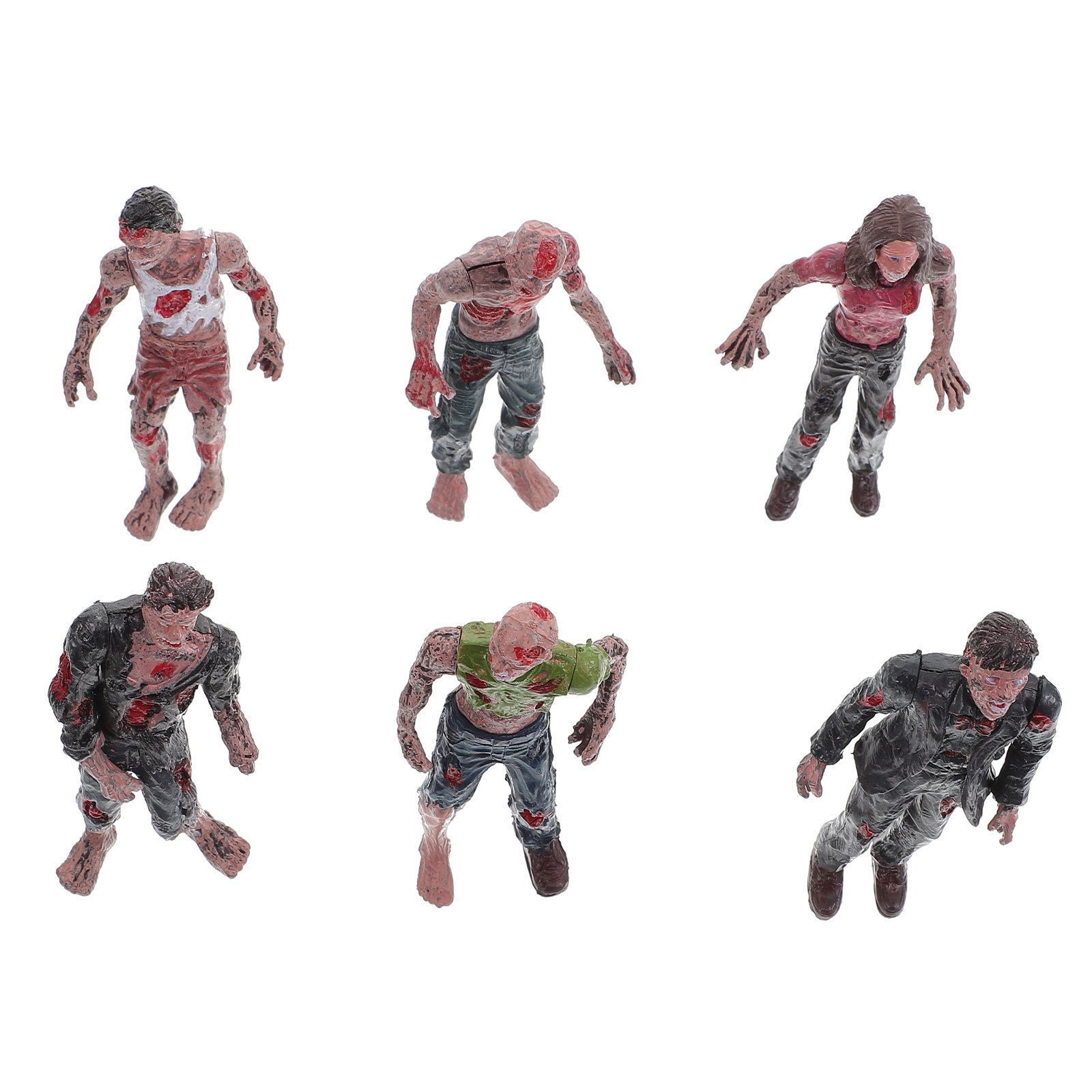 6 uds., juguetes de decoración - Kids Zombie Toys reseña y precio