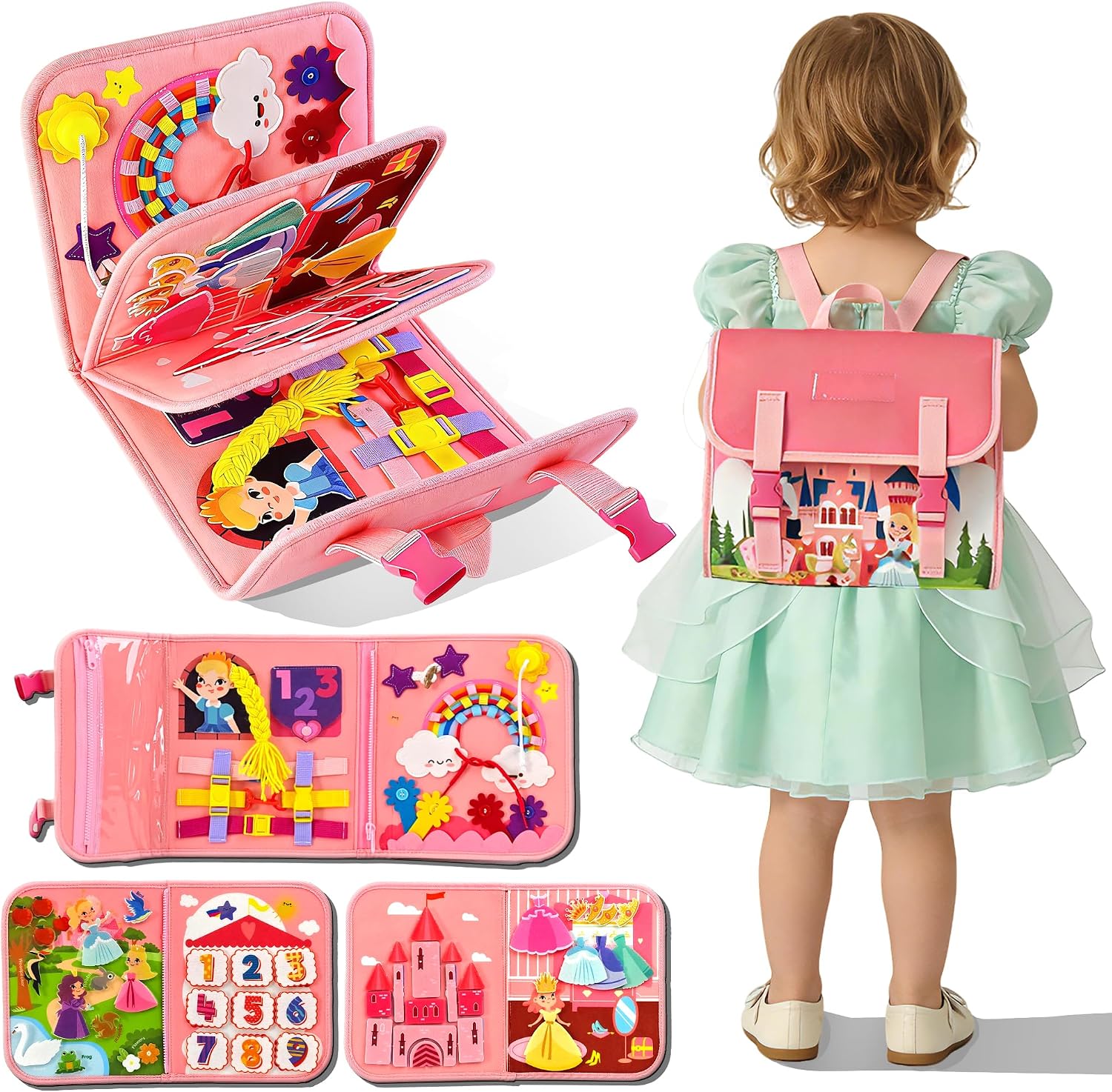 Mochila de actividades diverti - Kids Quiet Toys reseña y precio