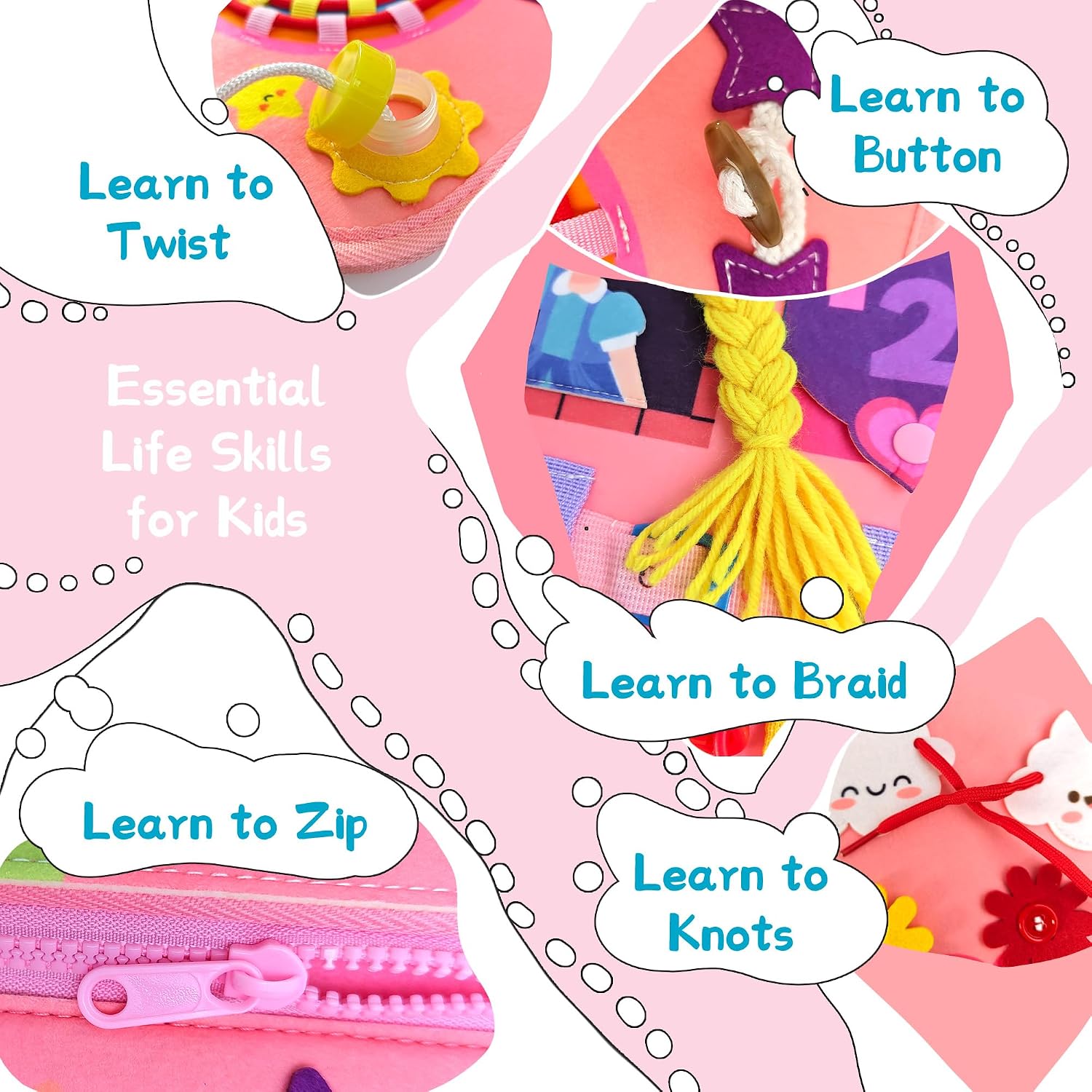 Mochila de actividades diverti - Kids Quiet Toys reseña y precio