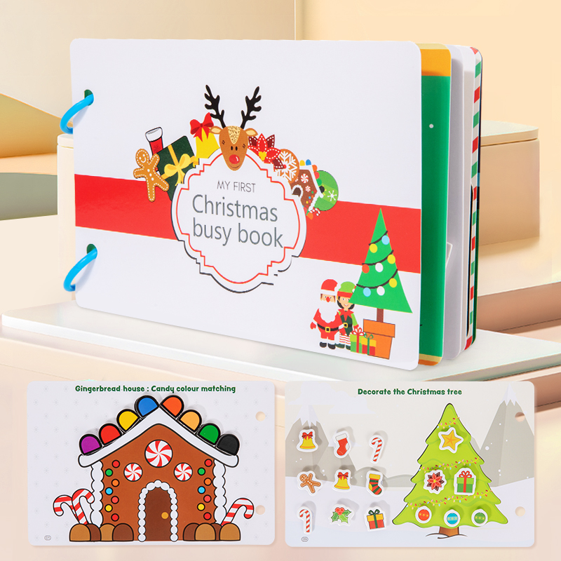 Libro ocupado Montessori para  - Kids Quiet Toys reseña y precio