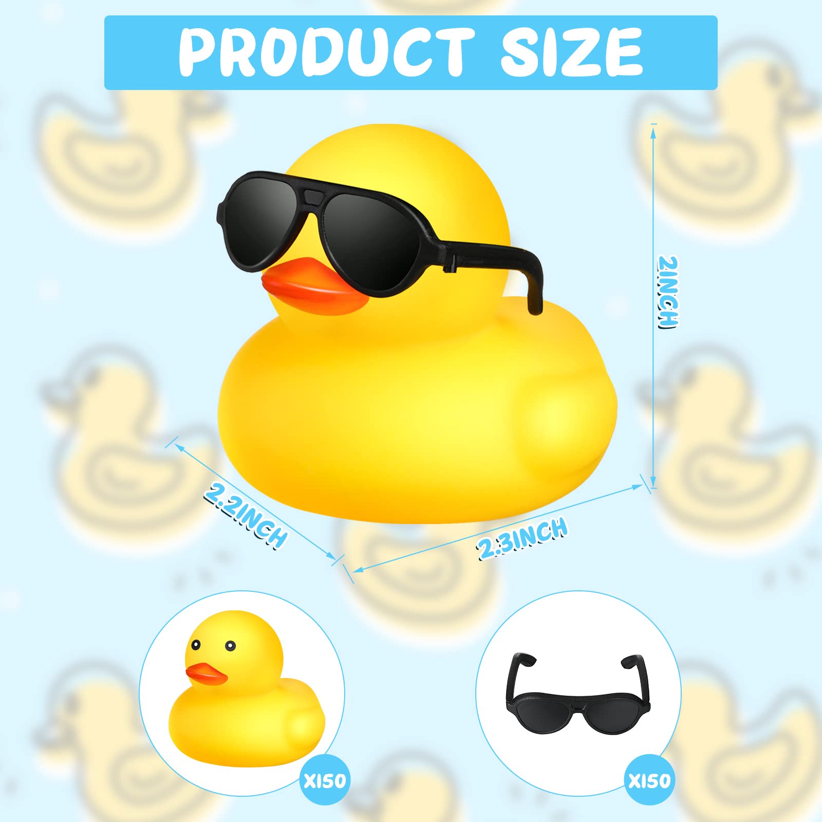 1-100 Uds. Mini patos de goma  - Rubber Duck Bath reseña y precio