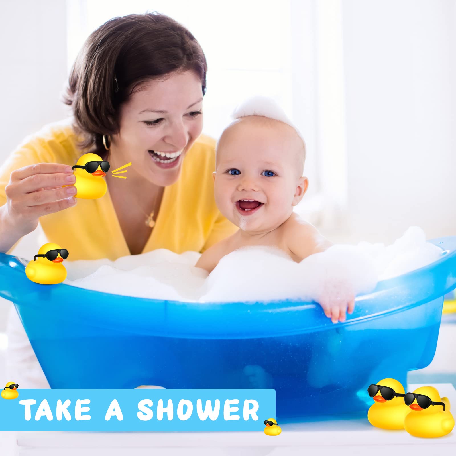 1-100 Uds. Mini patos de goma  - Rubber Duck Bath reseña y precio