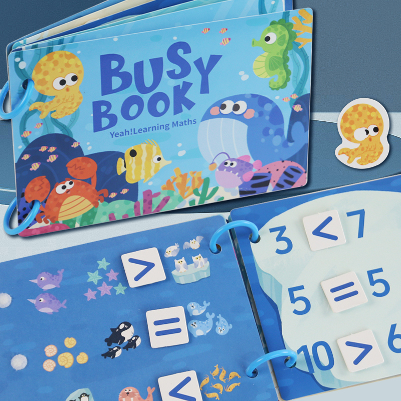 Libro ocupado Montessori para  - Kids Quiet Toys reseña y precio