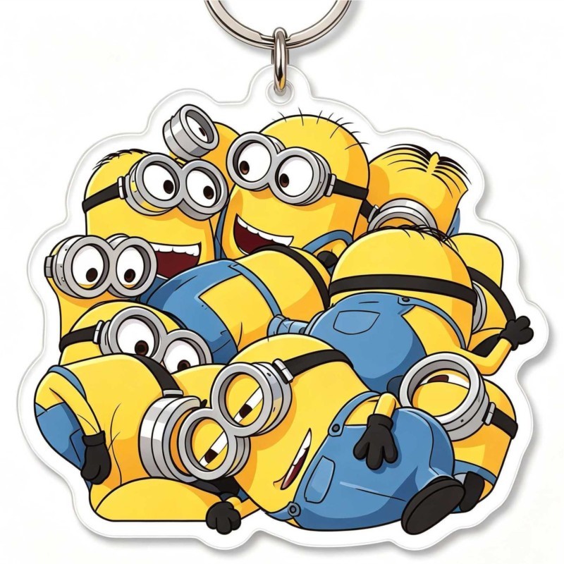 Llavero de acrílico de Minions - Kids Toys Deals reseña y precio