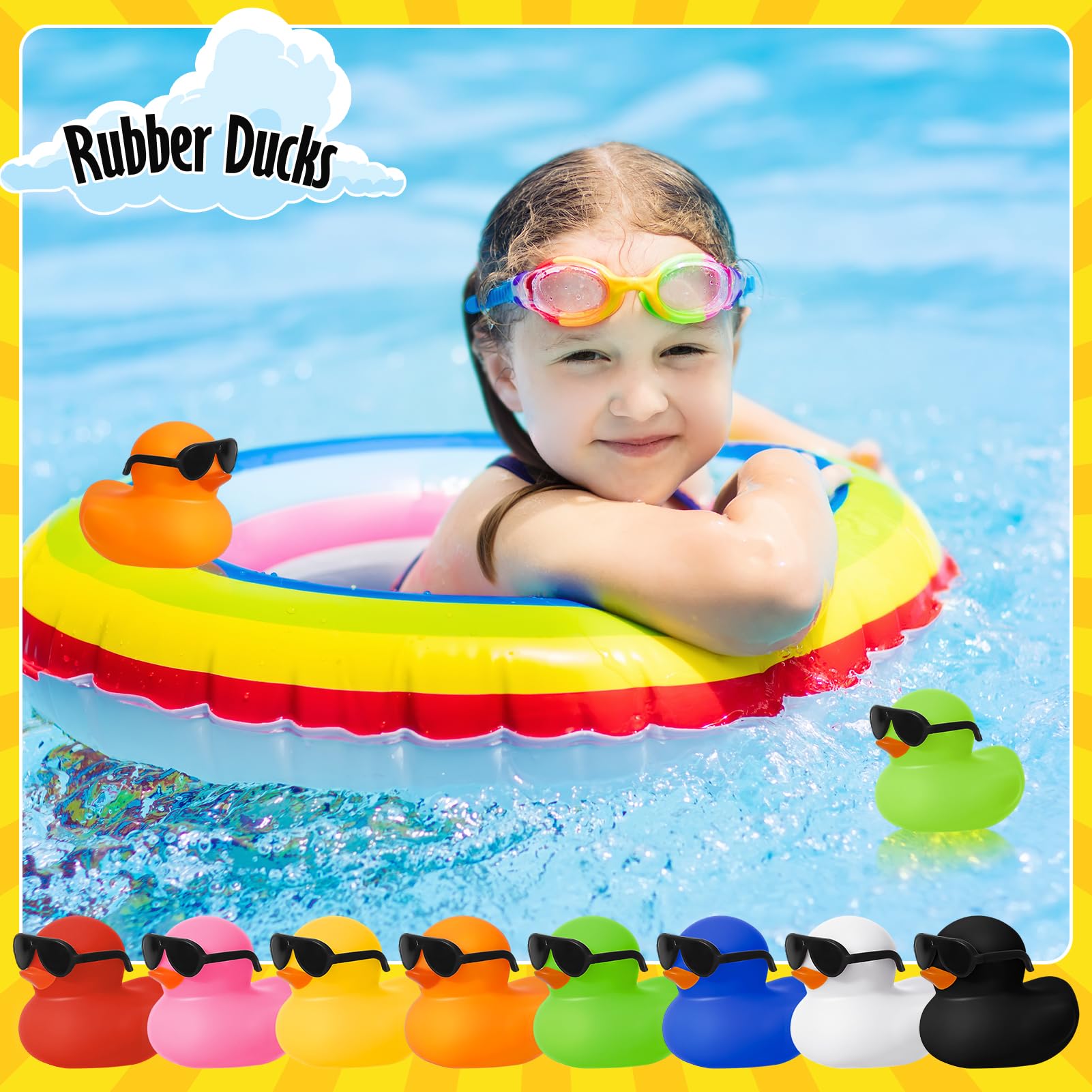 6/12/24/48 piezas patos de gom - Rubber Duck Bath reseña y precio