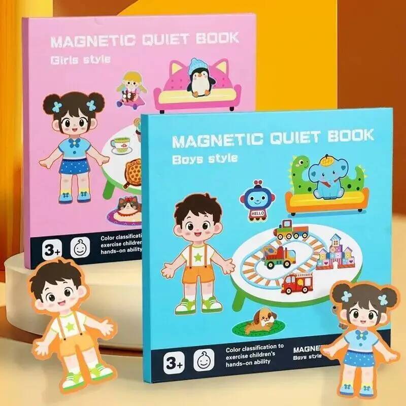 Libro magnético silencioso par - Kids Quiet Toys reseña y precio