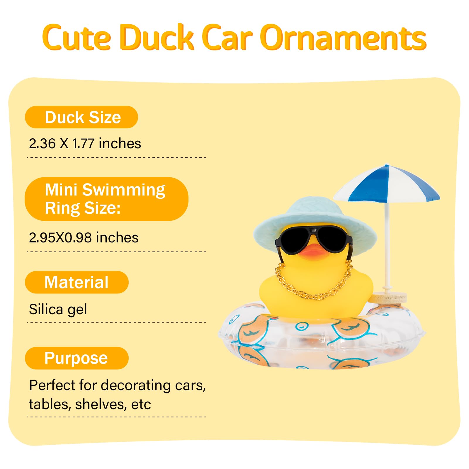 Patos de goma para coche, deco - Rubber Duck Bath reseña y precio