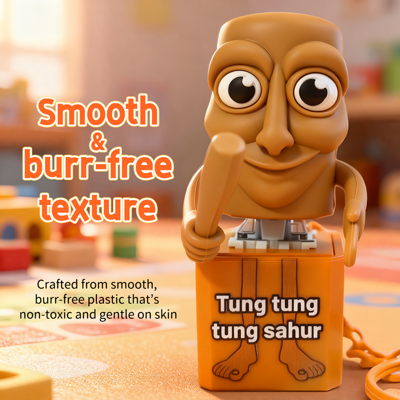 Llavero de madera con diseño d - Kids Quiet Toys reseña y precio