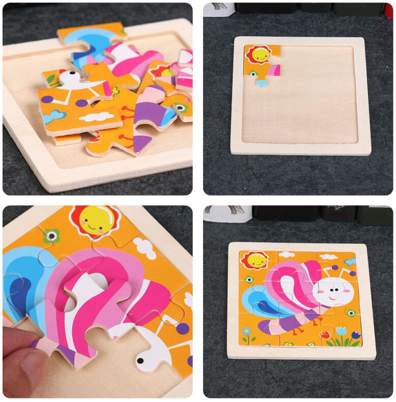 4 unids/lote rompecabezas de m - Kids Toys Deals reseña y precio