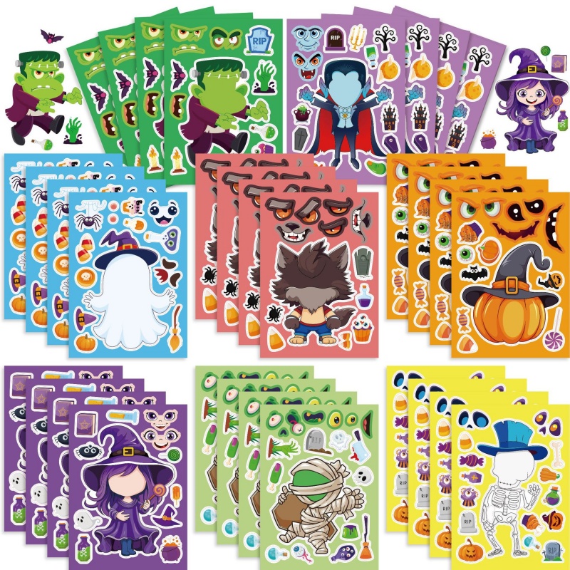 Pegatinas de juegos de fiesta  - Kids Zombie Toys reseña y precio
