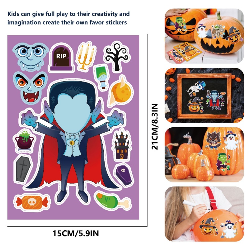 Pegatinas de juegos de fiesta  - Kids Zombie Toys reseña y precio