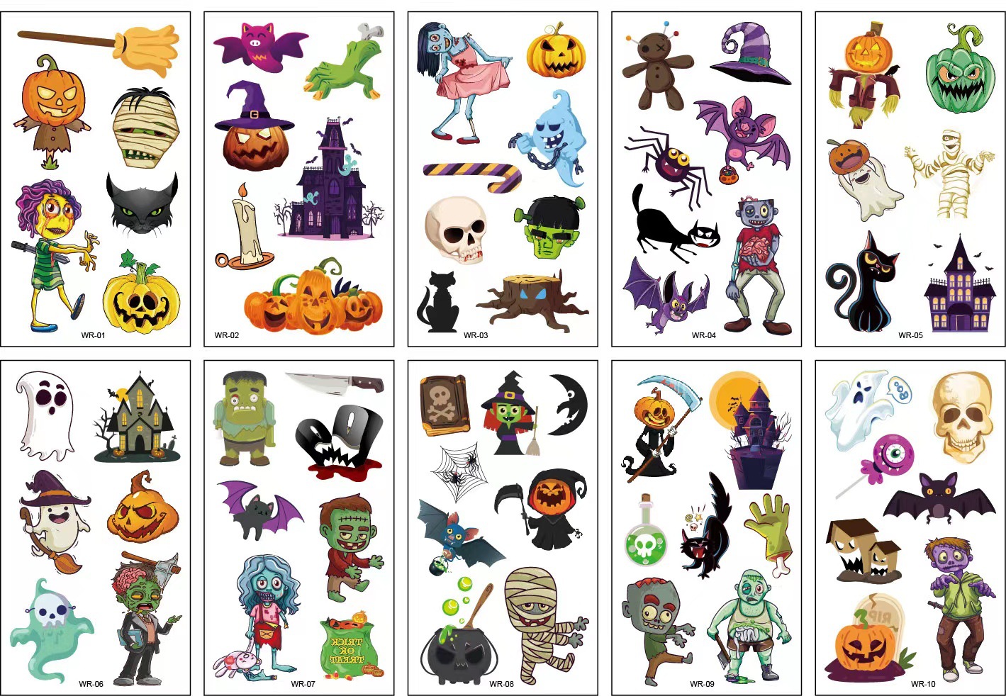 10 hojas de calabazas de Hallo - Kids Zombie Toys reseña y precio