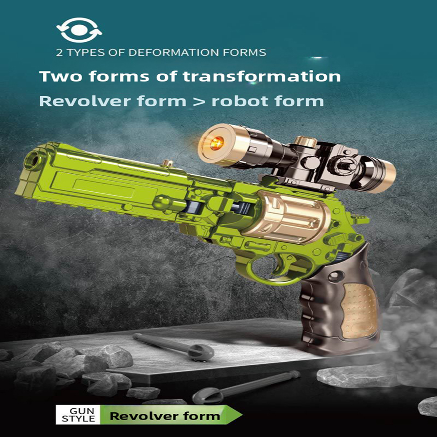 Juguetes de revólver transform - Kids Quiet Toys reseña y precio
