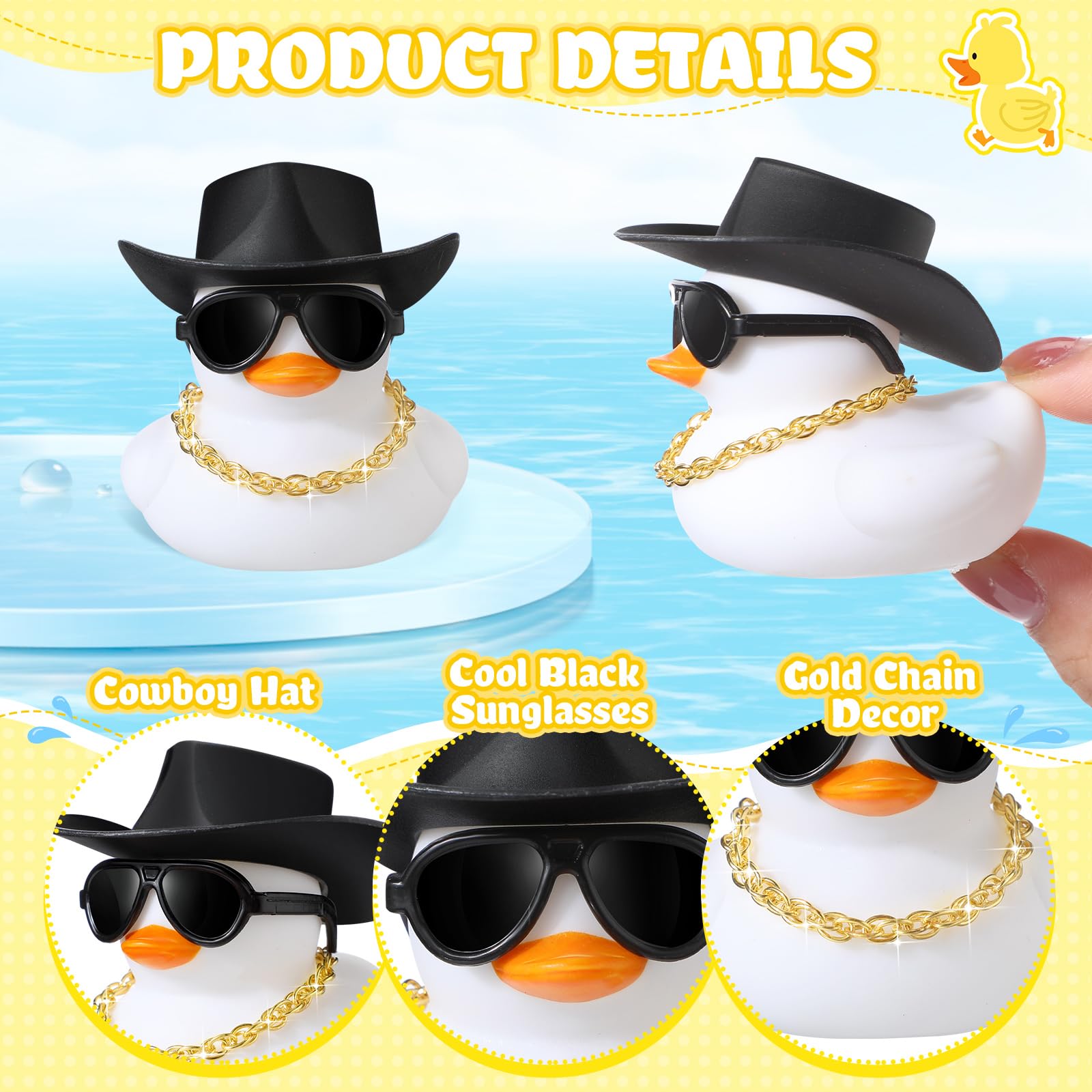 Juego de 6-60 patos de goma de - Rubber Duck Bath reseña y precio