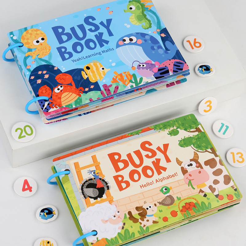 Libro de Actividades Montessor - Kids Quiet Toys reseña y precio