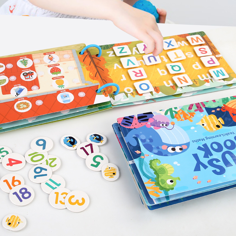 Libro de Actividades Montessor - Kids Quiet Toys reseña y precio